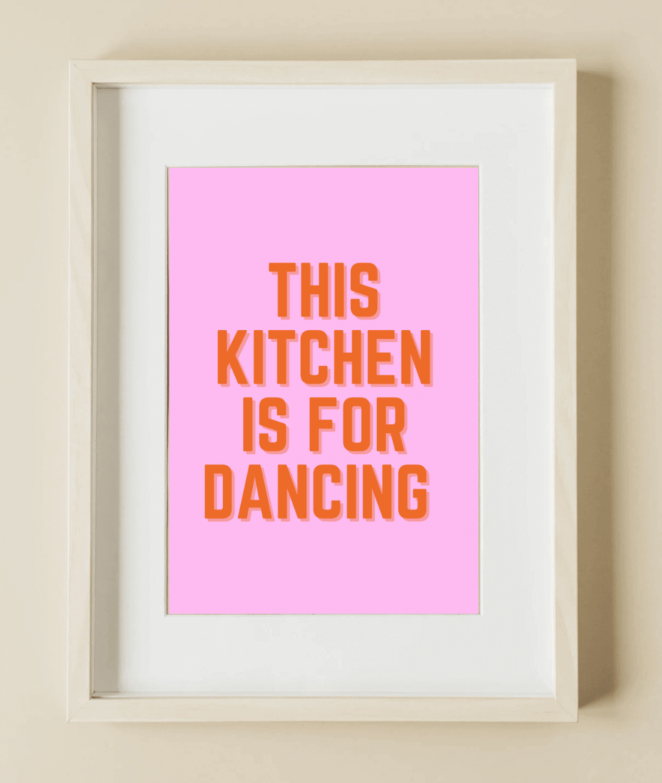 This Kitchen Is For Dancing