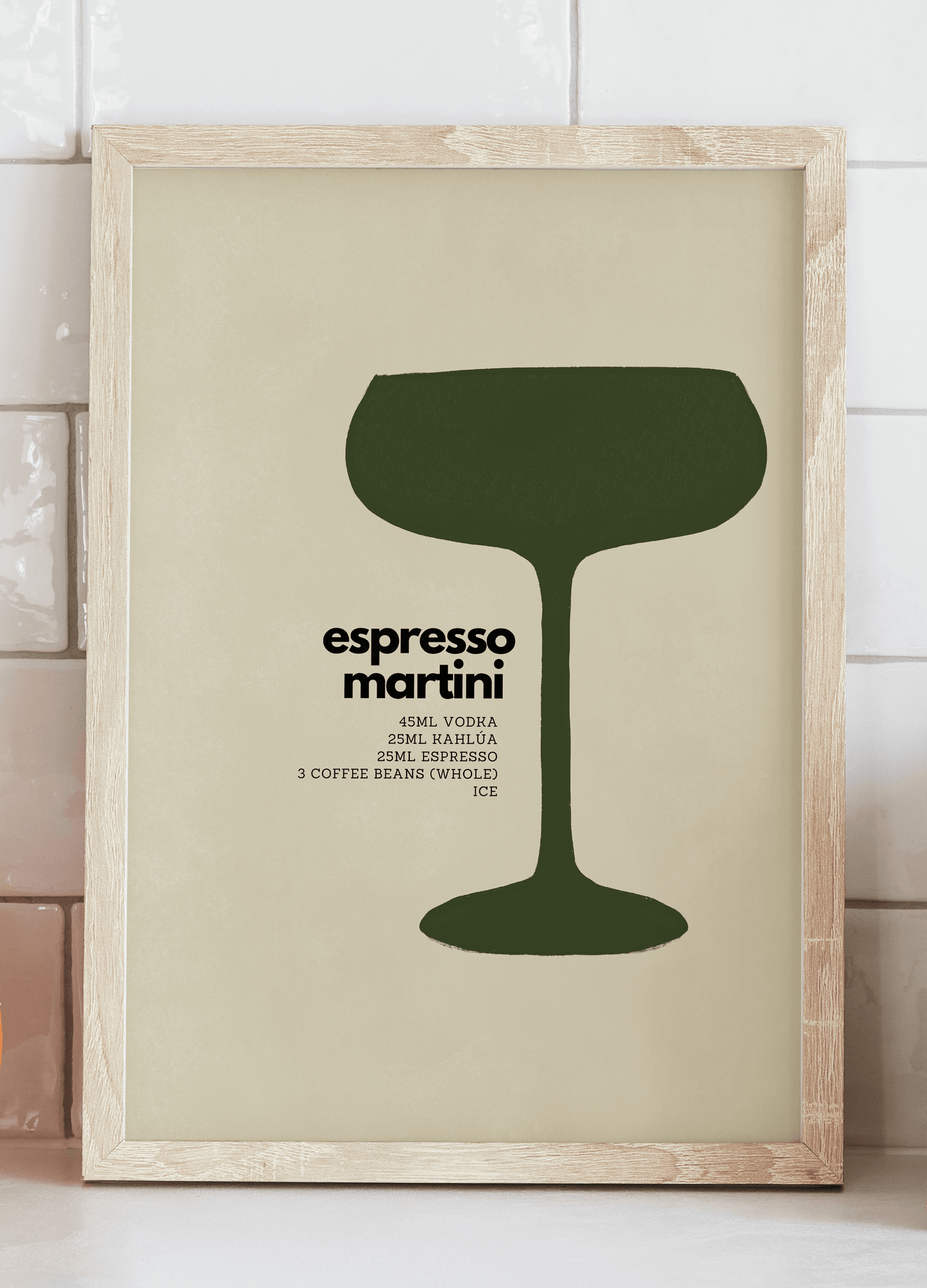 Espresso Martini Art Print