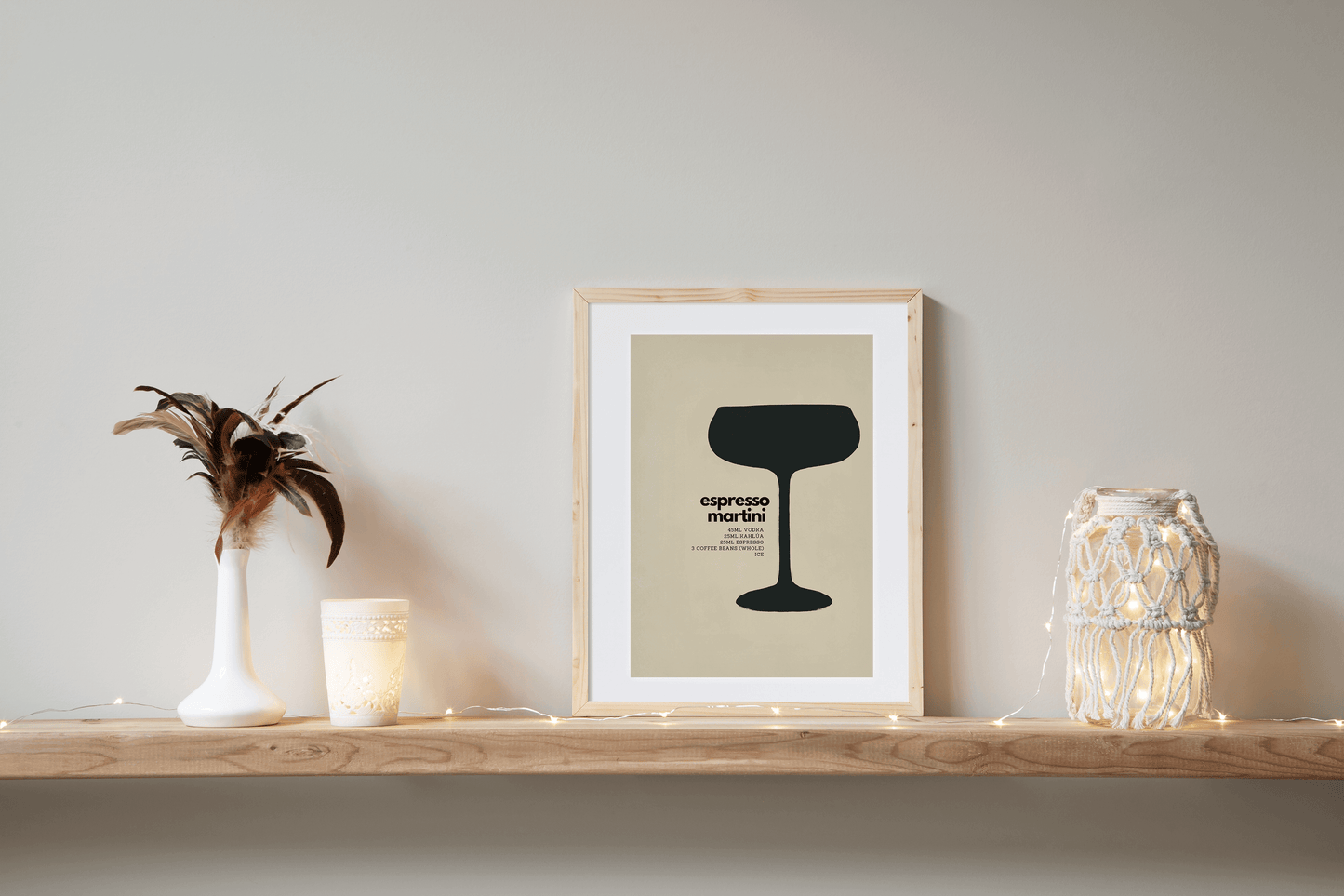 Espresso Martini Art Print