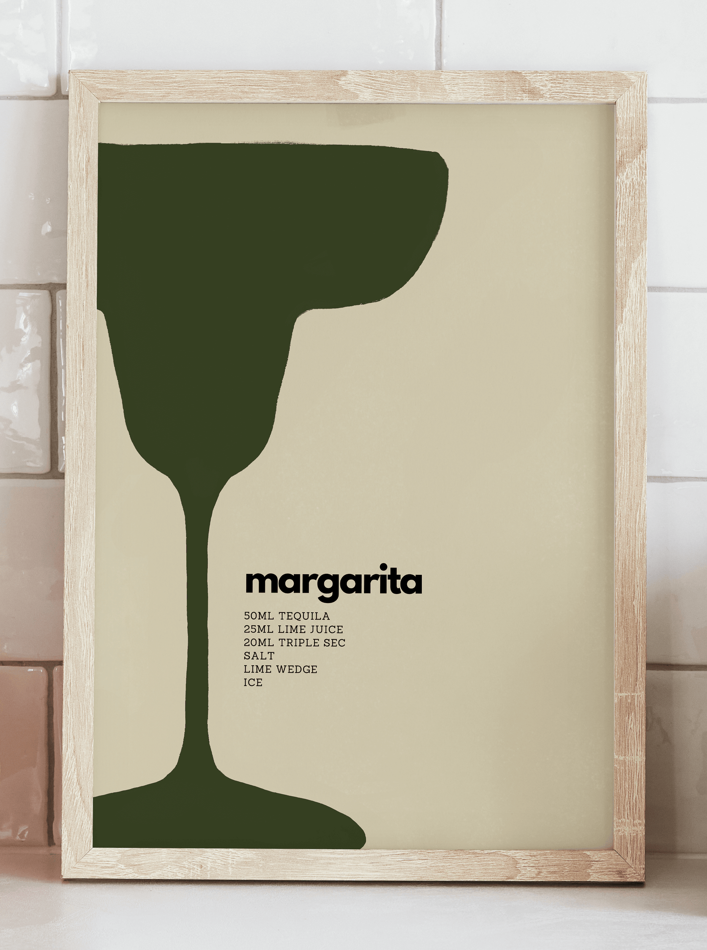 Margarita Cocktail Art Print