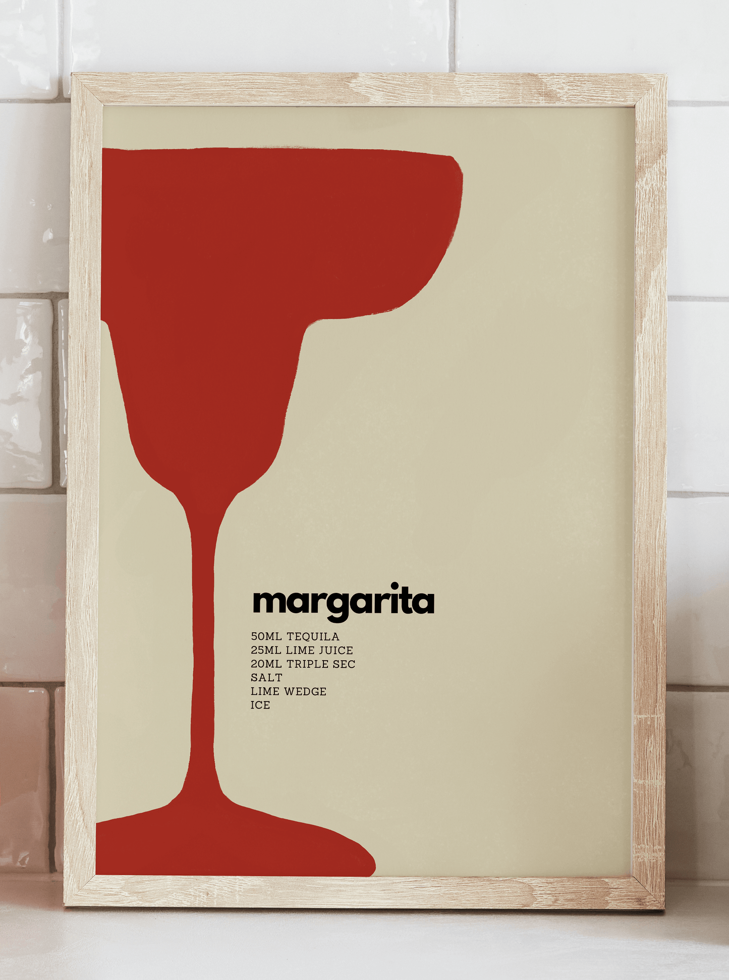 Margarita Cocktail Art Print