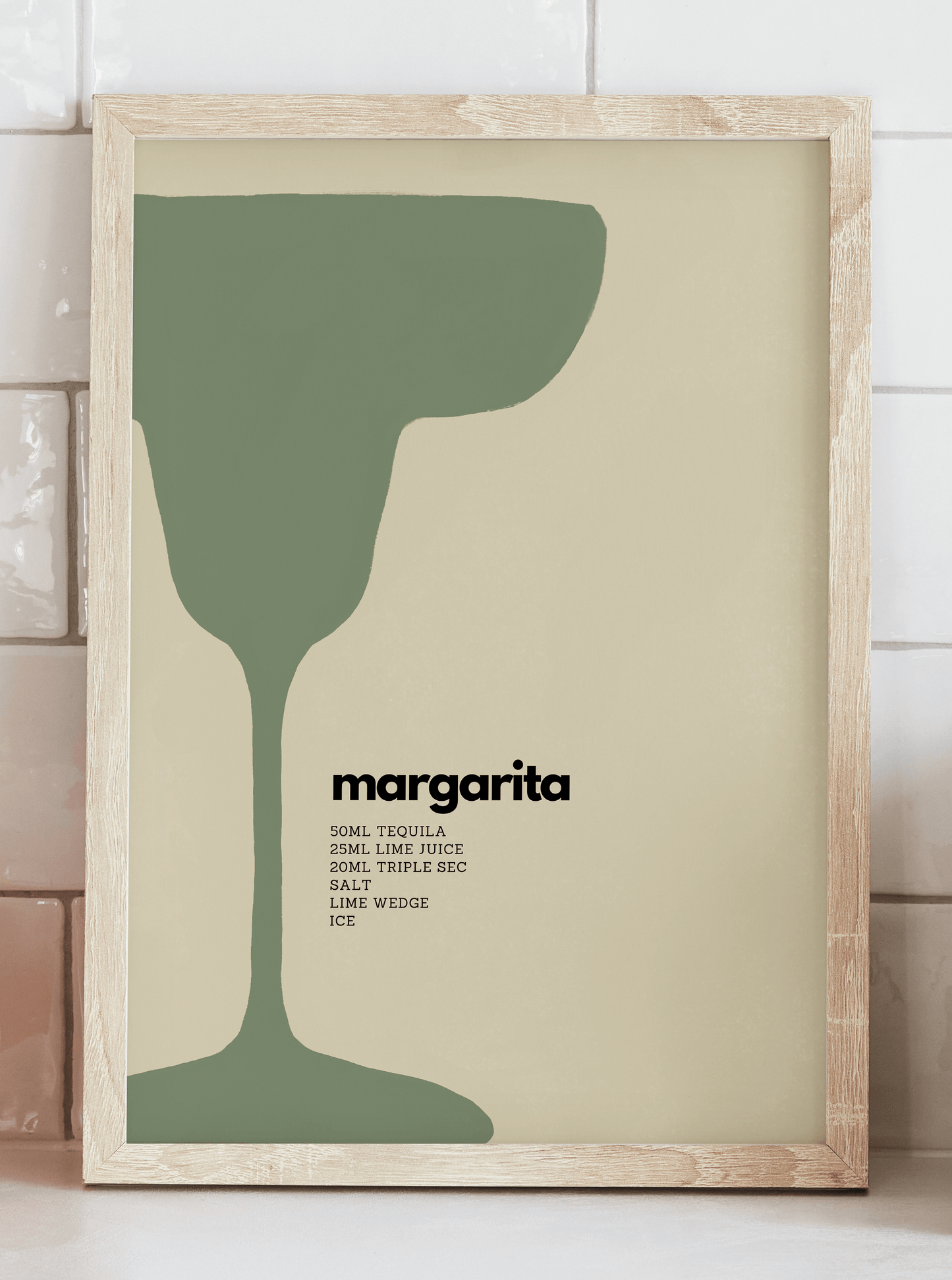 Margarita Cocktail Art Print